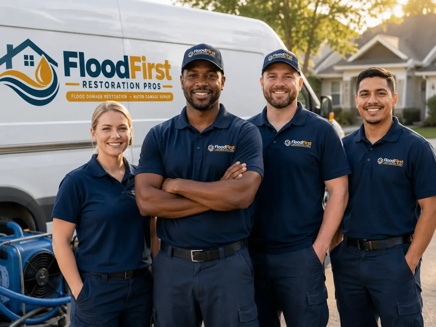 Flood Damage Restoration company in Evansville, WY